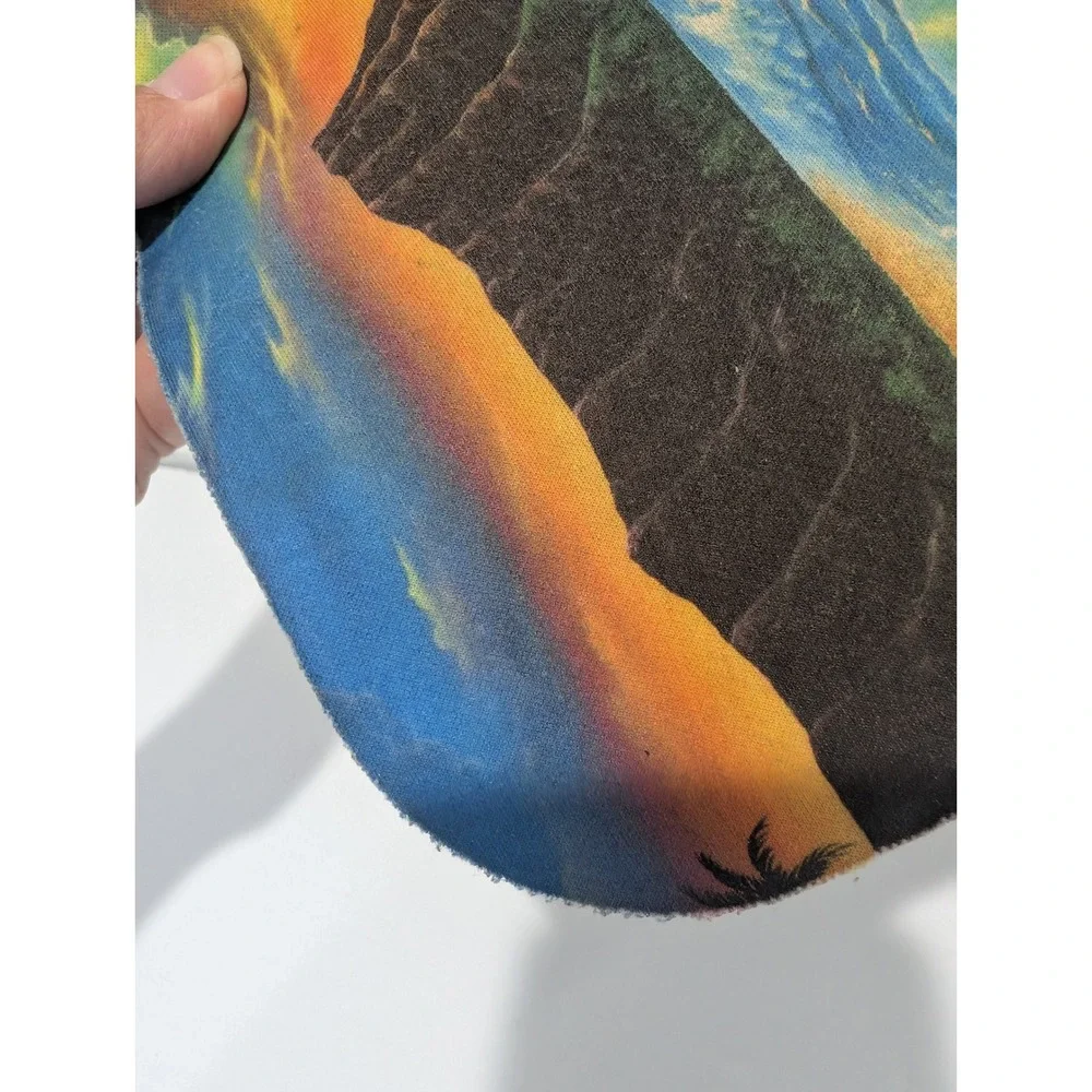 Jeff Wilkie Art Impressions Dolphin Hawaii Diamond Head Sunset Mousepad Vintage